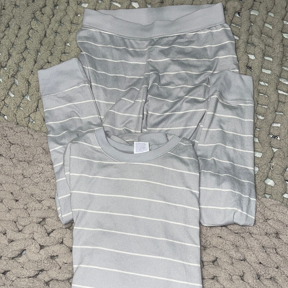 Stars Above Striped Pajama Set